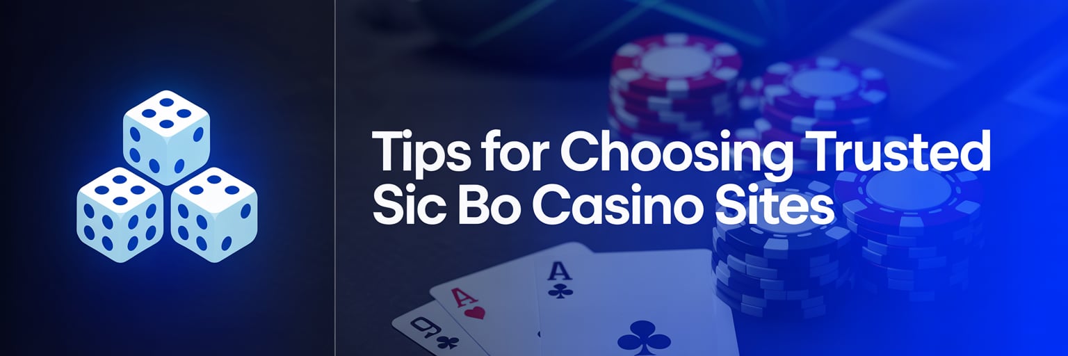 Tips for Choosing Trusted Sic Bo Casino Sites